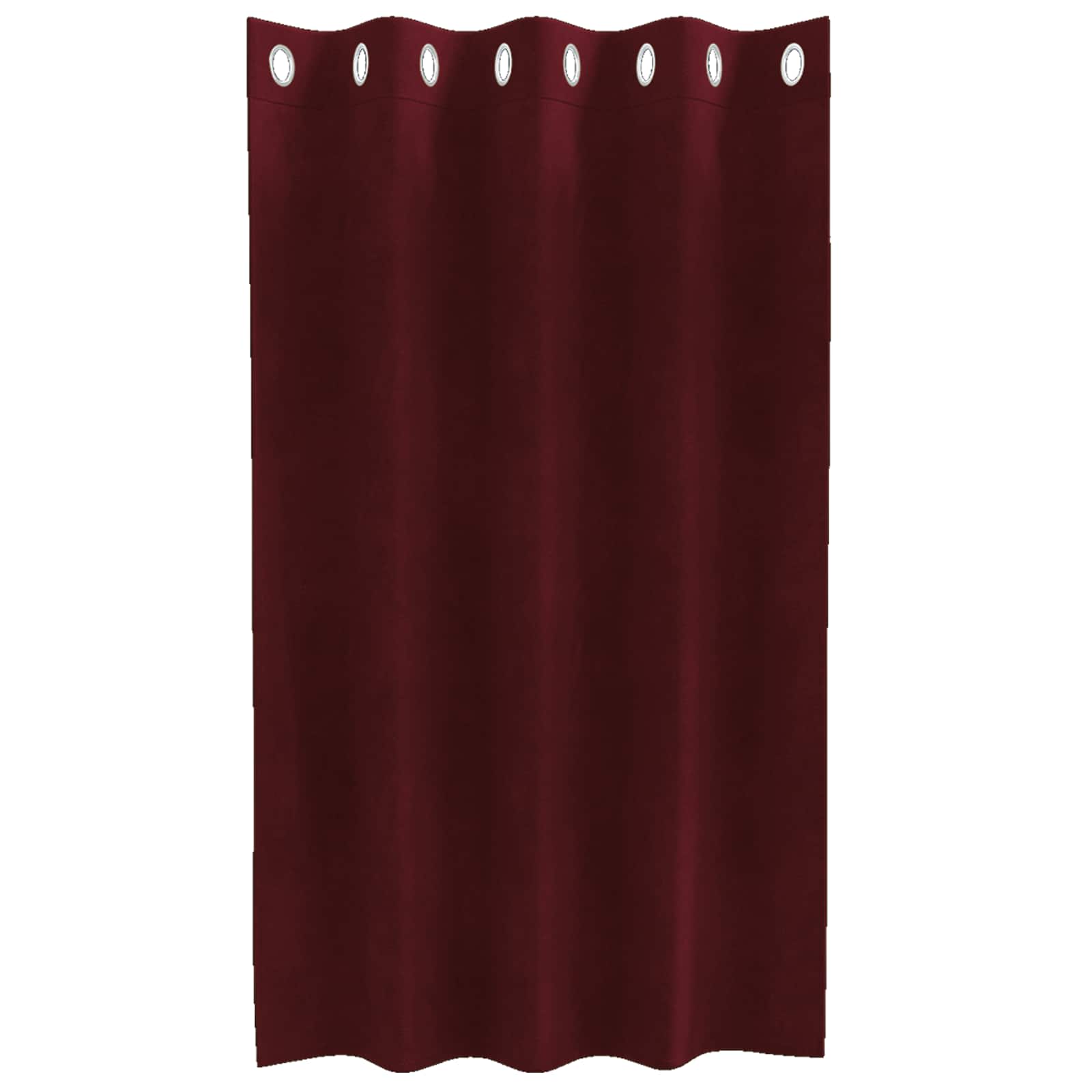 Verdunkelungsvorhänge 2 pcs Schwarz 140 x 140 cm Samt