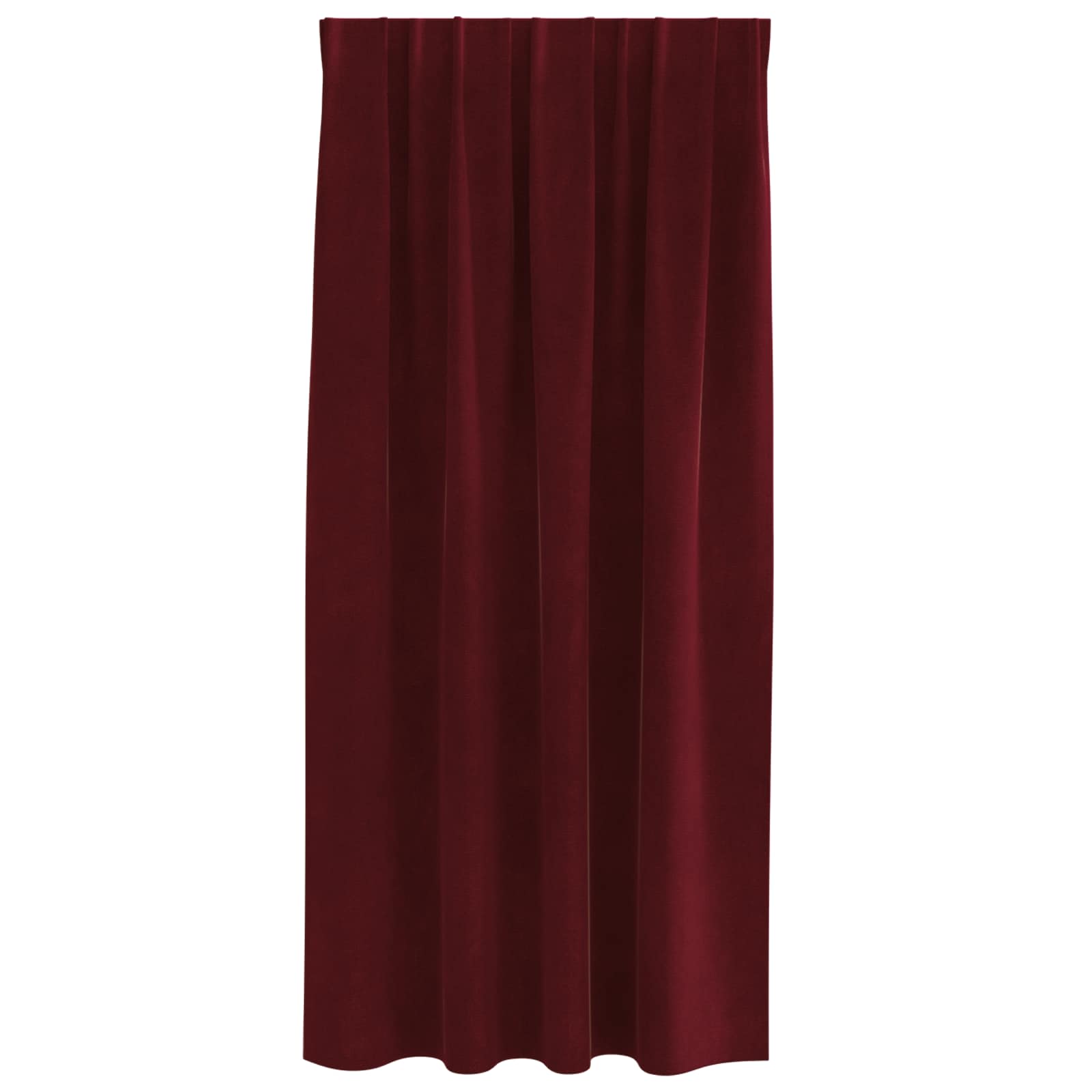 Verdunkelungsvorhänge 2 pcs Schwarz 140 x 175 cm Samt