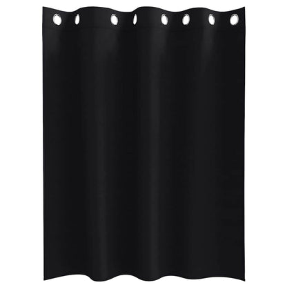Verdunkelungs-Vorhänge mit Ringen 2 pcs Beige 140 x 140 cm