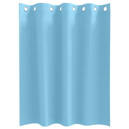 Verdunkelungs-Vorhänge mit Ringen 2 pcs Beige 140 x 140 cm