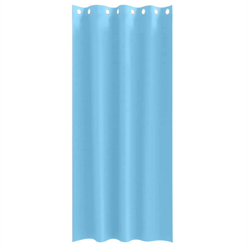 Verdunkelungs-Vorhänge mit Ringen 2 pcs Beige 225 x 140 cm