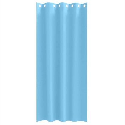 Verdunkelungs-Vorhänge mit Ringen 2 pcs Beige 225 x 140 cm