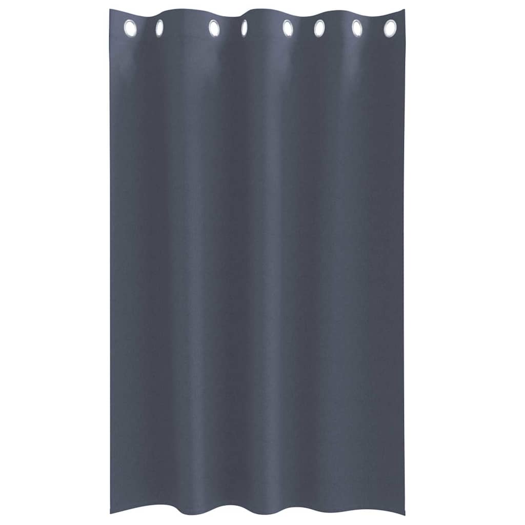 Verdunkelungs-Vorhänge mit Ringen 2 pcs Beige 175 x 140 cm