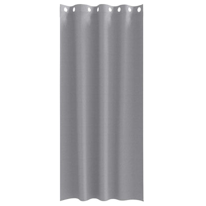 Verdunkelungs-Vorhänge mit Ringen 2 pcs Beige 225 x 140 cm