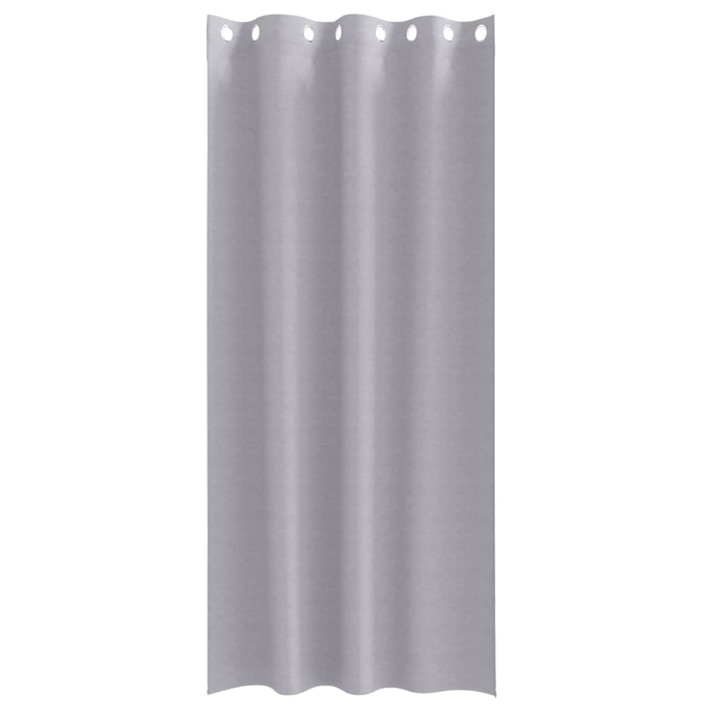 Verdunkelungs-Vorhänge mit Ringen 2 pcs Beige 225 x 140 cm