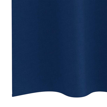 Verdunkelungs-Vorhänge mit Ringen 2 pcs Beige 225 x 140 cm