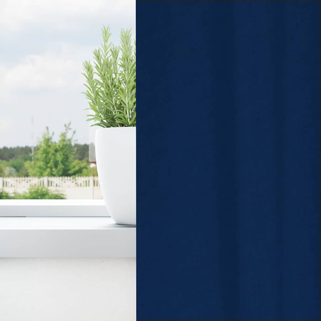 Verdunkelungs-Vorhänge mit Ringen 2 pcs Beige 225 x 140 cm