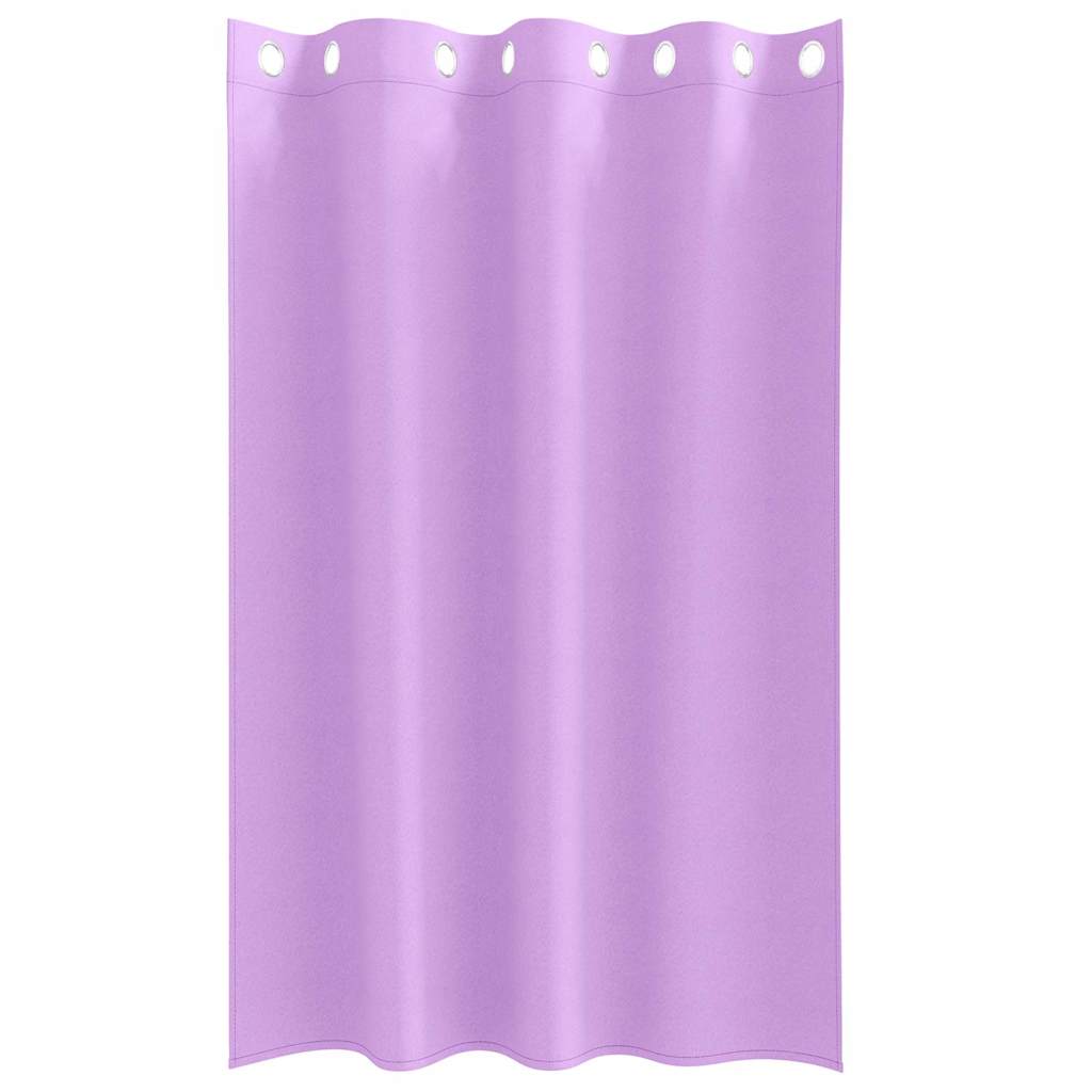 Verdunkelungs-Vorhänge mit Ringen 2 pcs Beige 175 x 140 cm