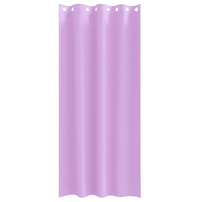 Verdunkelungs-Vorhänge mit Ringen 2 pcs Beige 225 x 140 cm