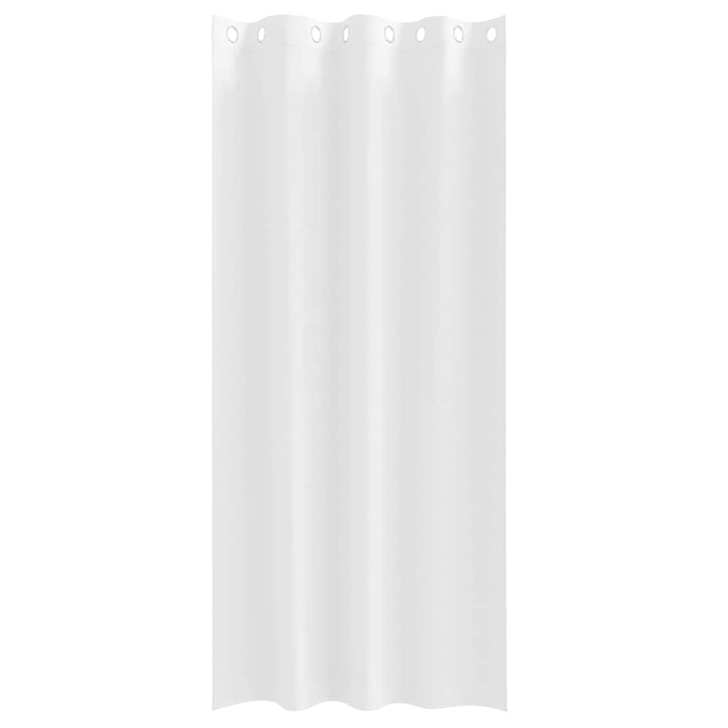 Verdunkelungs-Vorhänge mit Ringen 2 pcs Beige 225 x 140 cm