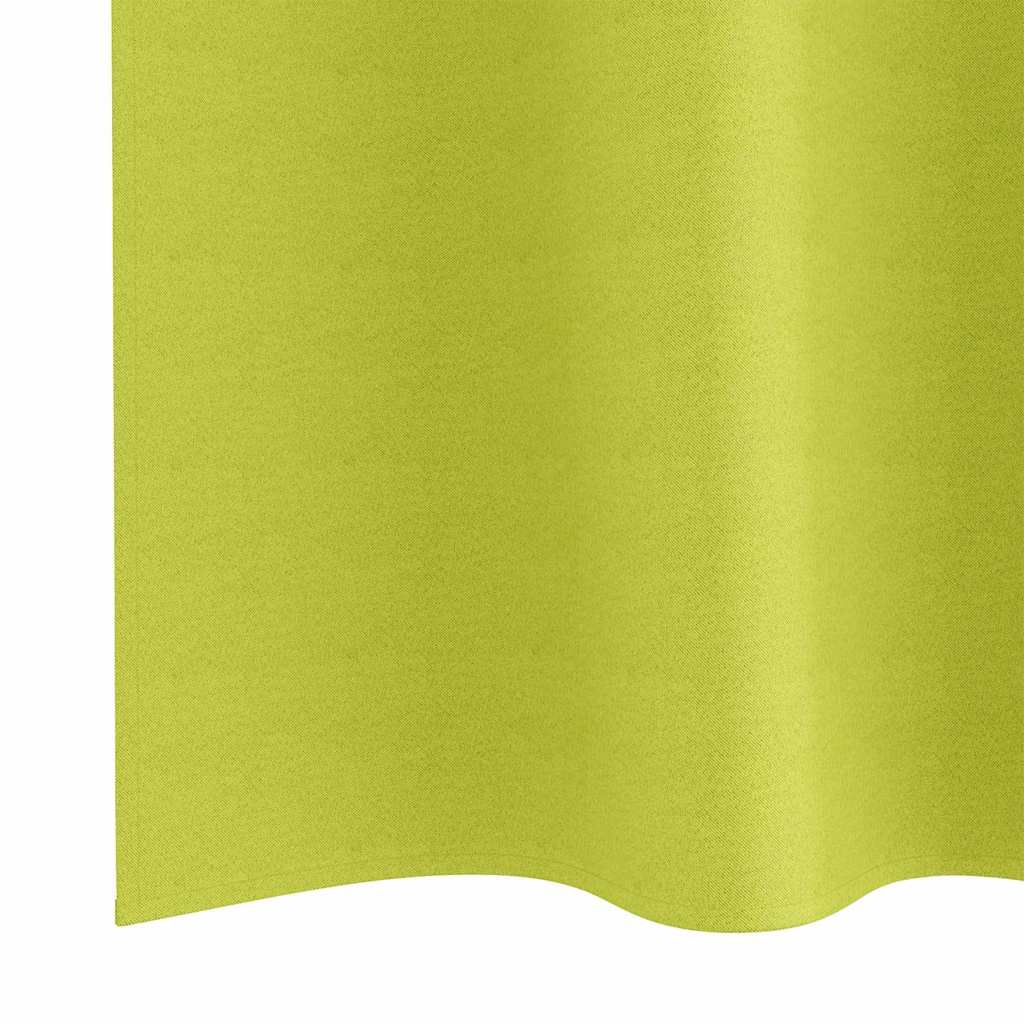 Verdunkelungs-Vorhänge mit Ringen 2 pcs Beige 225 x 140 cm