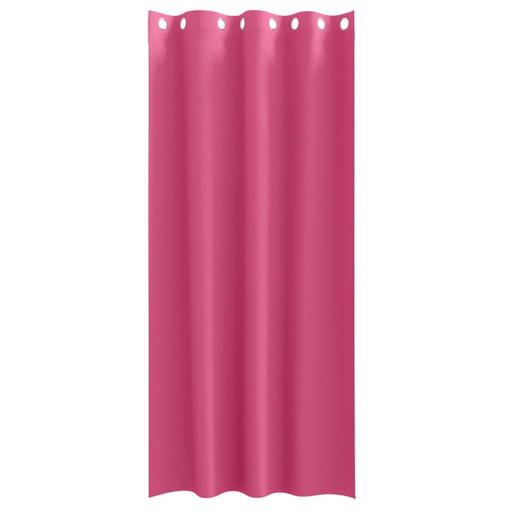 Verdunkelungs-Vorhänge mit Ringen 2 pcs Beige 225 x 140 cm