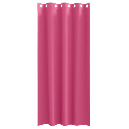 Verdunkelungs-Vorhänge mit Ringen 2 pcs Beige 225 x 140 cm