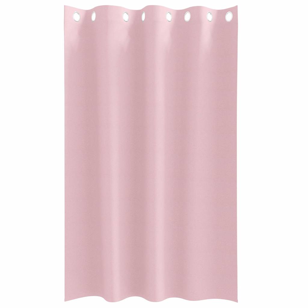 Verdunkelungs-Vorhänge mit Ringen 2 pcs Beige 175 x 140 cm