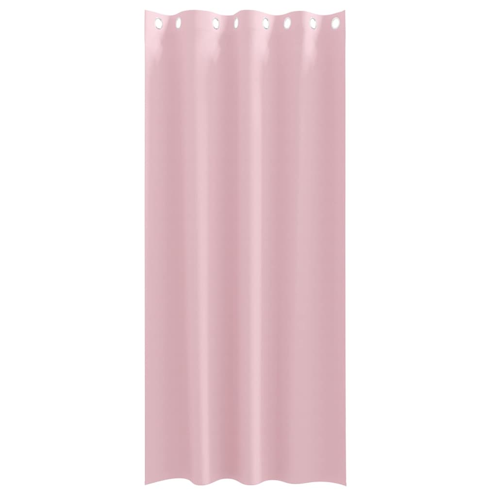Verdunkelungs-Vorhänge mit Ringen 2 pcs Beige 225 x 140 cm