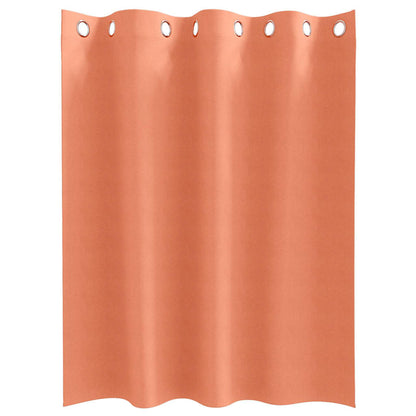 Verdunkelungs-Vorhänge mit Ringen 2 pcs Beige 140 x 140 cm