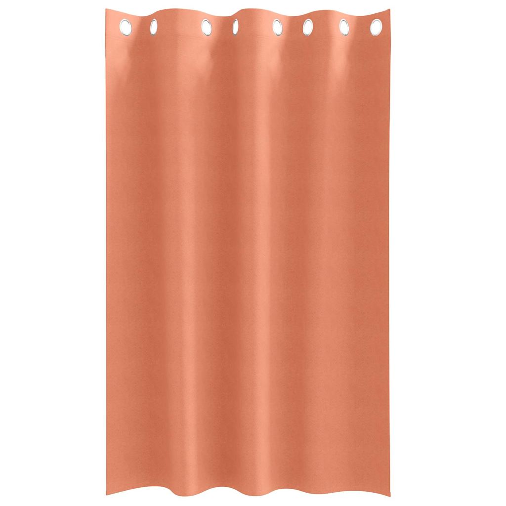 Verdunkelungs-Vorhänge mit Ringen 2 pcs Beige 175 x 140 cm