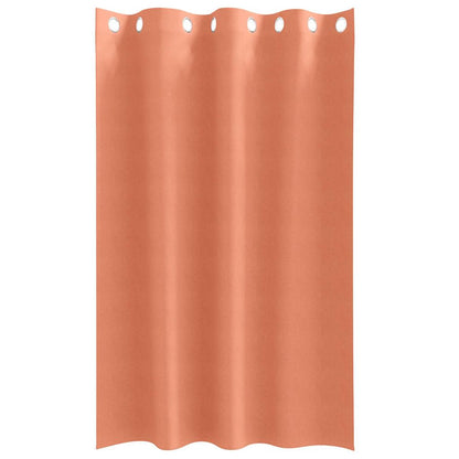 Verdunkelungs-Vorhänge mit Ringen 2 pcs Beige 175 x 140 cm