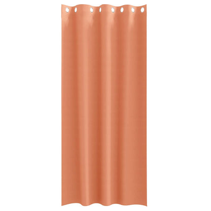 Verdunkelungs-Vorhänge mit Ringen 2 pcs Beige 225 x 140 cm