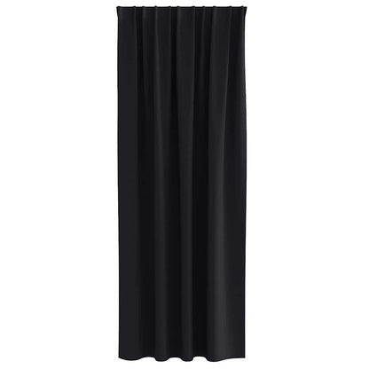 Verdunkelungs-Vorhänge mit Kopfband 2 pcs Beige 225 x 140 cm