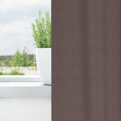 Verdunkelungs-Vorhänge mit Kopfband 2 pcs Beige 245 x 140 cm