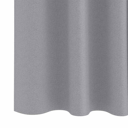 Verdunkelungs-Vorhänge mit Kopfband 2 pcs Beige 260 x 140 cm