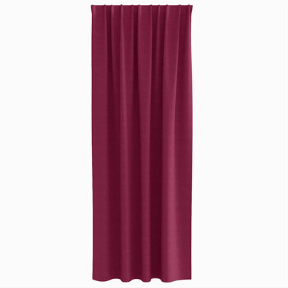 Verdunkelungs-Vorhänge mit Kopfband 2 pcs Beige 225 x 140 cm