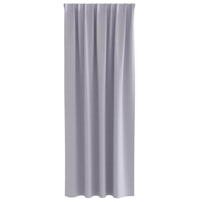 Verdunkelungs-Vorhänge mit Kopfband 2 pcs Beige 260 x 140 cm
