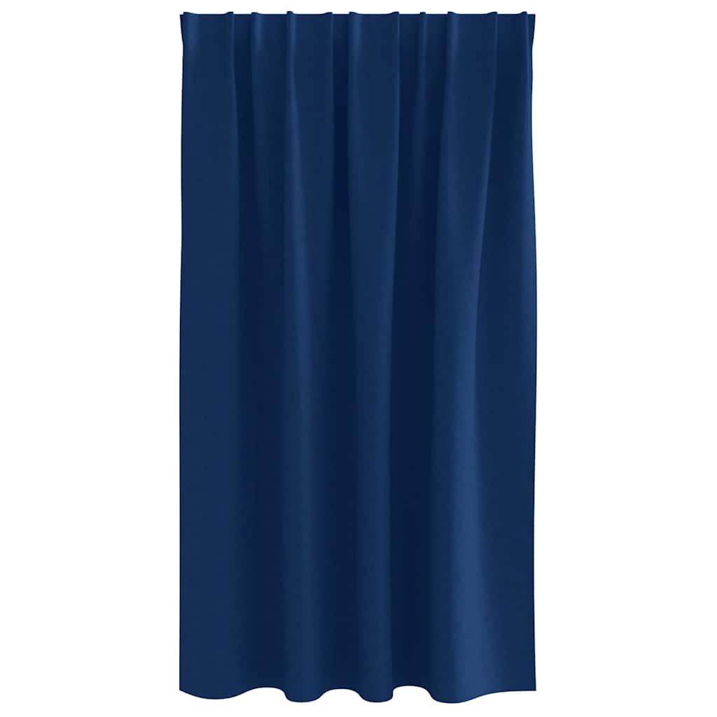 Verdunkelungs-Vorhänge mit Kopfband  2 pcs Beige 140 x 140 cm