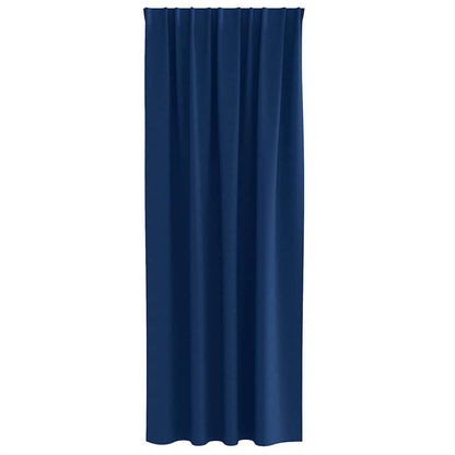 Verdunkelungs-Vorhänge mit Kopfband 2 pcs Beige 260 x 140 cm