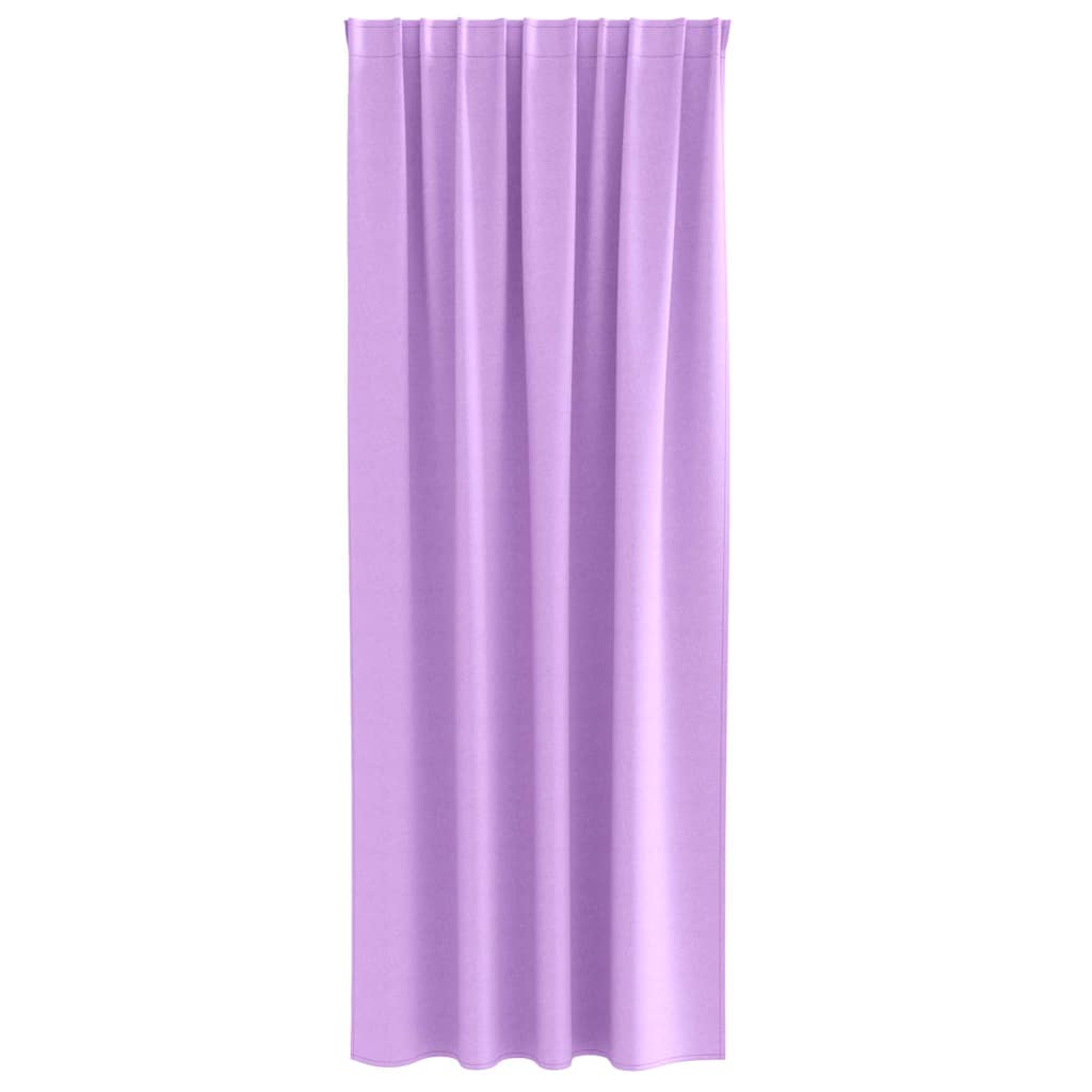 Verdunkelungs-Vorhänge mit Kopfband 2 pcs Beige 225 x 140 cm