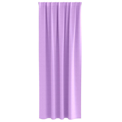 Verdunkelungs-Vorhänge mit Kopfband 2 pcs Beige 225 x 140 cm