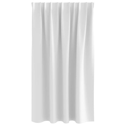 Verdunkelungs-Vorhänge mit Kopfband  2 pcs Beige 140 x 140 cm