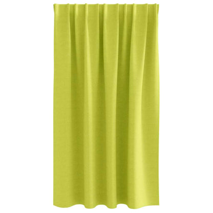 Verdunkelungs-Vorhänge mit Kopfband  2 pcs Beige 140 x 140 cm