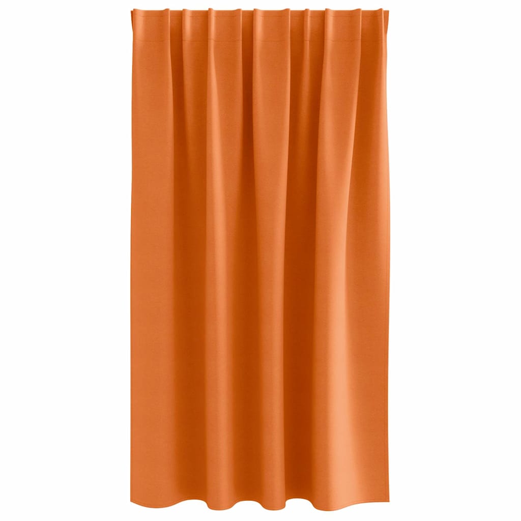 Verdunkelungs-Vorhänge mit Kopfband  2 pcs Beige 140 x 140 cm
