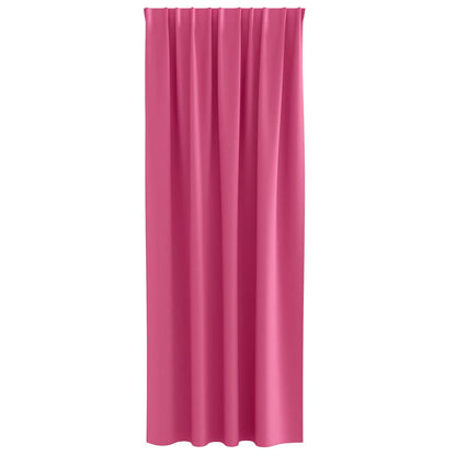 Verdunkelungs-Vorhänge mit Kopfband 2 pcs Beige 225 x 140 cm