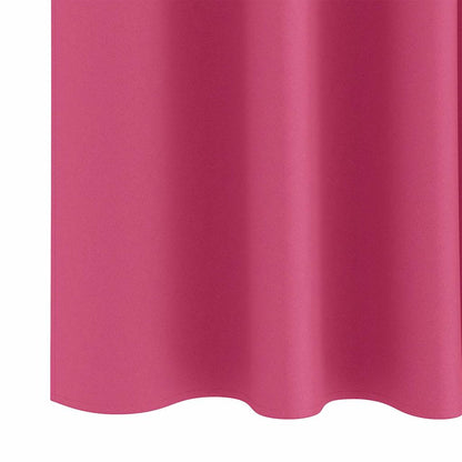 Verdunkelungs-Vorhänge mit Kopfband 2 pcs Beige 260 x 140 cm