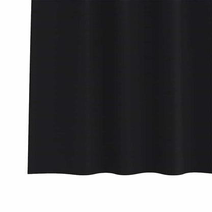 Verdunkelungs-Vorhänge mit Ringen 2 pcs Beige 140 x 140 cm