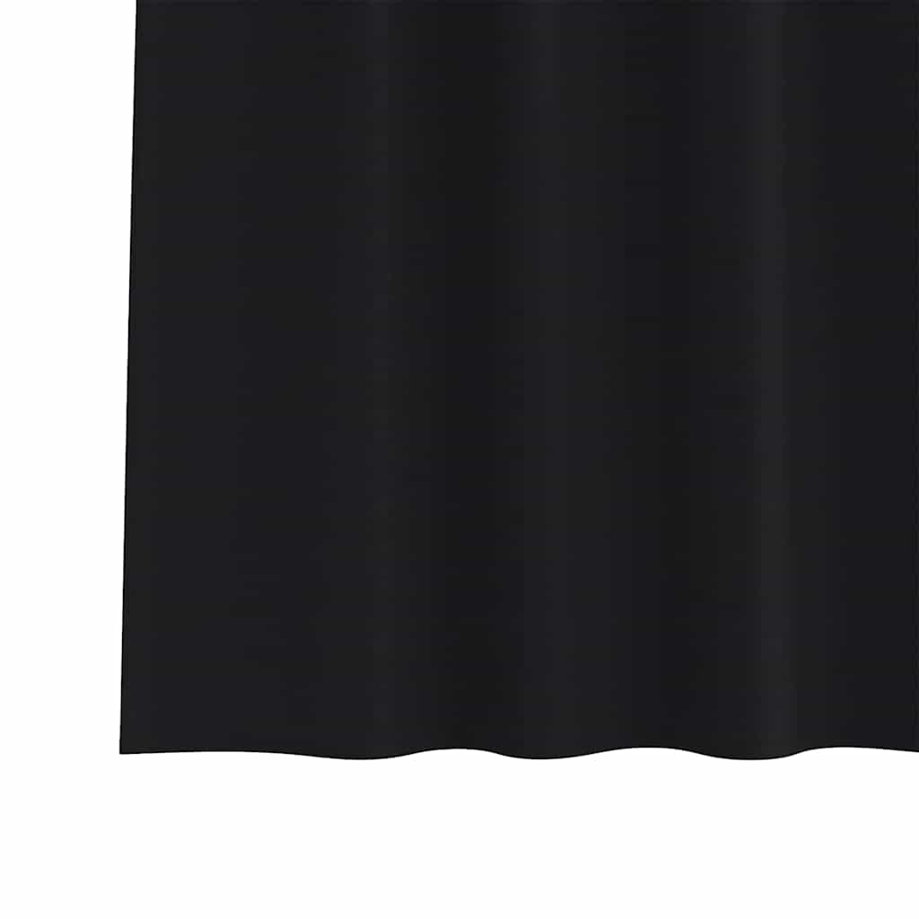 Verdunkelungs-Vorhänge mit Schlaufen 2 pcs Beige 260 x 140 cm