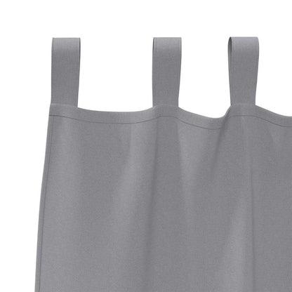 Verdunkelungs-Vorhänge mit Schlaufen 2 pcs Beige 260 x 140 cm