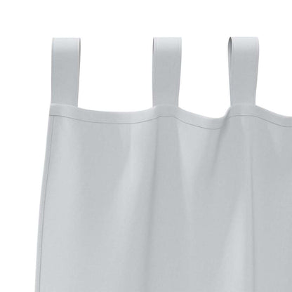 Verdunkelungs-Vorhänge mit Schlaufen 2 pcs Beige 260 x 140 cm