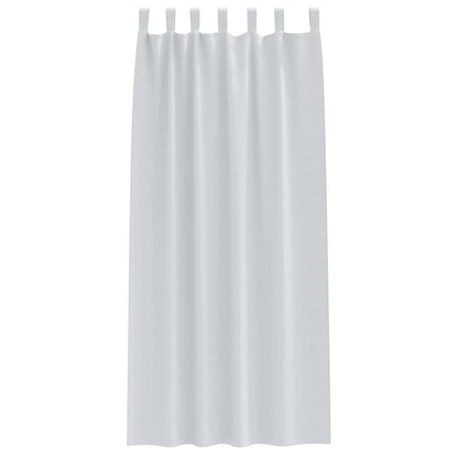 Verdunkelungs-Vorhänge mit Schlaufen 2 pcs Beige 260 x 140 cm