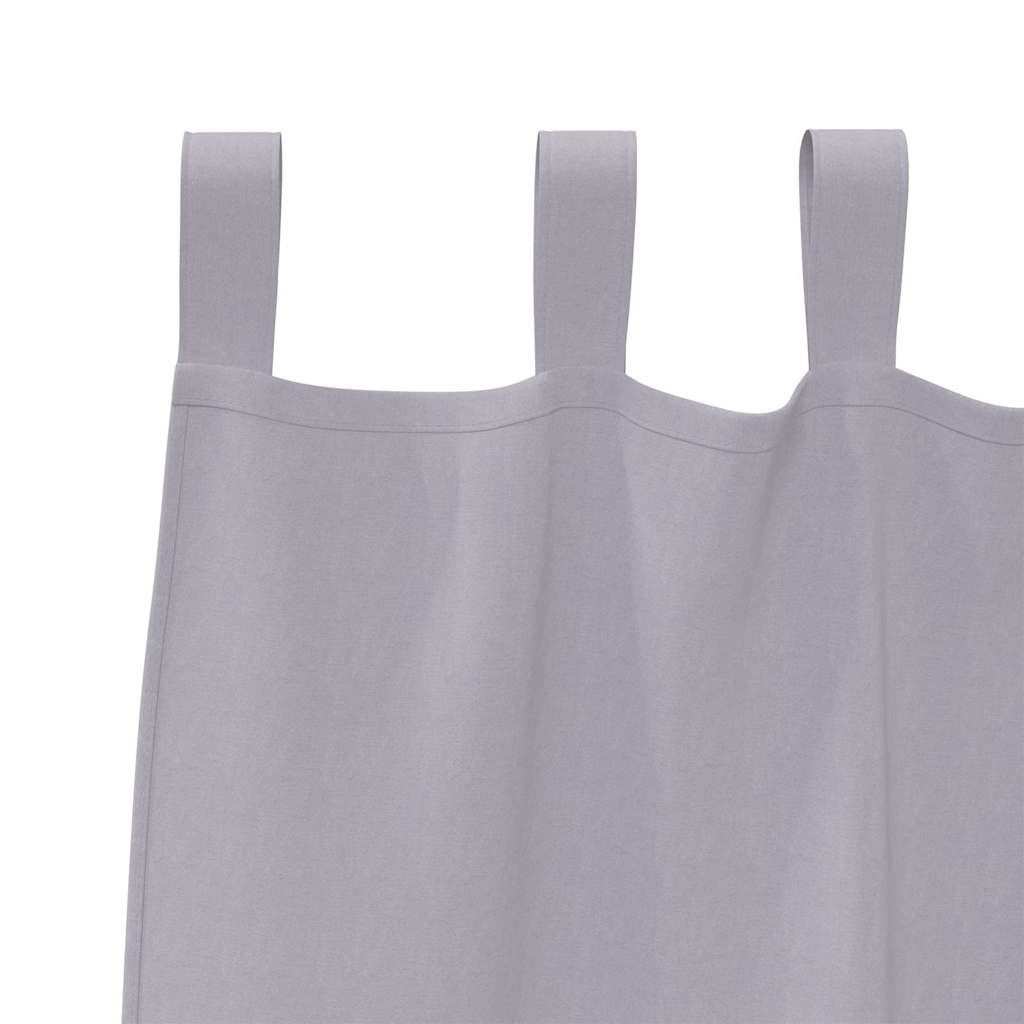 Verdunkelungs-Vorhänge mit Ringen 2 pcs Beige 140 x 140 cm