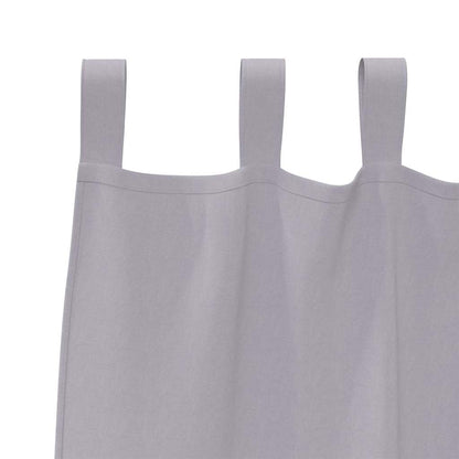 Verdunkelungs-Vorhänge mit Schlaufen 2 pcs Beige 260 x 140 cm