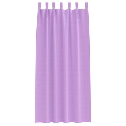 Verdunkelungs-Vorhänge mit Schlaufen 2 pcs Beige 260 x 140 cm