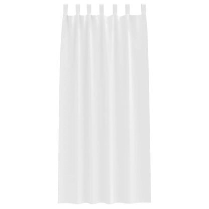 Verdunkelungs-Vorhänge mit Schlaufen 2 pcs Beige 260 x 140 cm