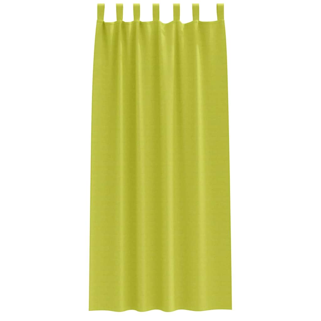 Verdunkelungs-Vorhänge mit Schlaufen 2 pcs Beige 260 x 140 cm