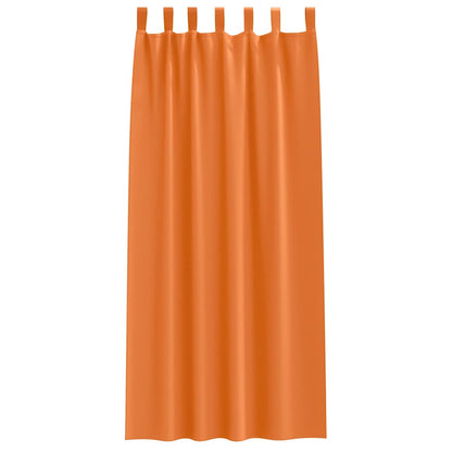Verdunkelungs-Vorhänge mit Schlaufen 2 pcs Beige 260 x 140 cm
