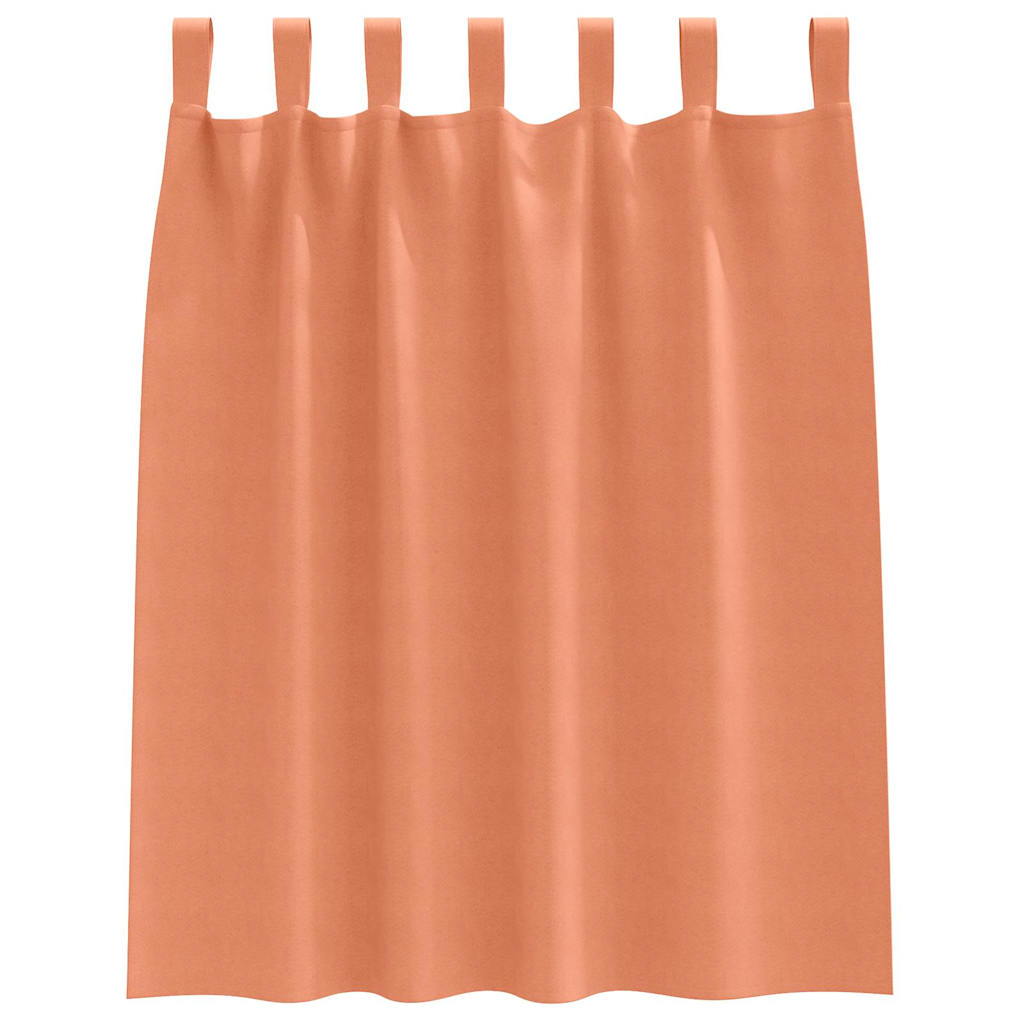 Verdunkelungs-Vorhänge mit Ringen 2 pcs Beige 140 x 140 cm