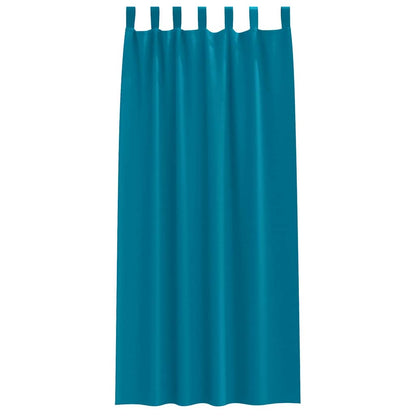 Verdunkelungs-Vorhänge mit Schlaufen 2 pcs Beige 260 x 140 cm